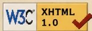 W3C XHTML 1.0
